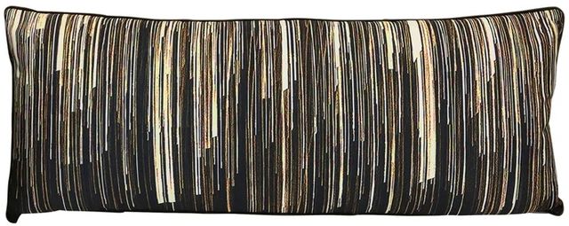 Stylecraft Norman Wyatt Home Black/Green Designer Lumbar Pillow-0