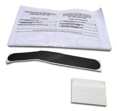 Whirlpool Dryer Door Reversal Instructions/Hinge Sticker