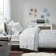 Olliix by Intelligent Design Grey/Silver Twin Metallic Dot Printed Sheet Set-3