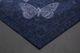 Renwil® Rye-Sample Blue 16"'x16"' Throw Rug-2