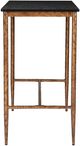 Zuo® Modern Nida Black Bar Table with Bronze Base-2