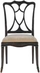 Hooker® Furniture Charleston Black Cherry/Sand Dining Side Chair-2