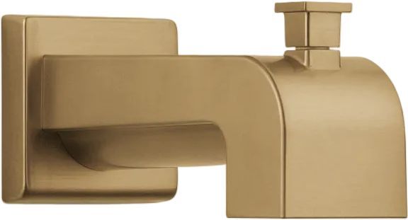 Delta Vero® Champagne Bronze Pull-Up Diverter Tub Spout -0