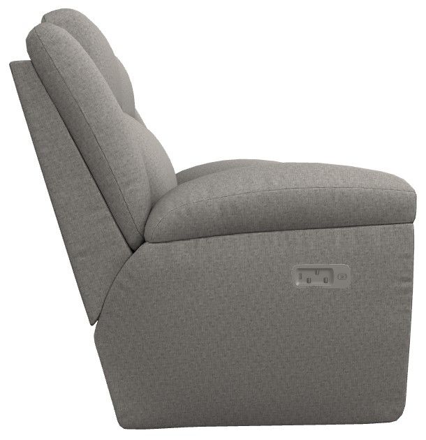 La-Z-Boy® Joel Stone Power Reclining Loveseat with Headrest and Lumbar-2