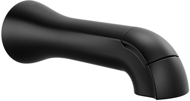 Delta Bonacci™ Matte Black Diverter Tub Spout-0