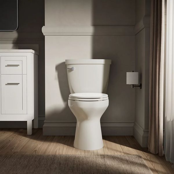KOHLER® Cimarron® Biscuit Left-Hand Trip Toilet Tank, 1.28 Gpf-3
