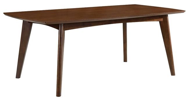 Coaster® Malone 5-Piece Dark Walnut/Gray Dining Set-4