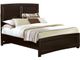 Vaughan-Bassett Transitions Merlot Youth Full Panel Bed-1