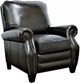BarcaLounger® Briarwood Stetson Coffee Leather Manual Recliner-0
