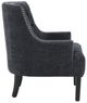 Homelegance® Charisma Black Accent Chair-3