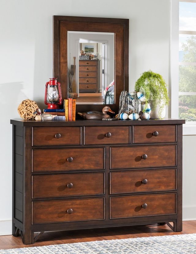 Legacy Classic Lake House Dried Tobacco/Pinecone Dresser-2