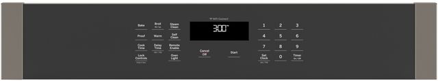 GE® 30" Slate Electric Built In Single Oven-2