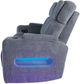 Signature Design by Ashley® Studio Cave Steel Power Reclining Sofa with Adjustable Headrest-2