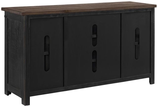 Martin Svensson Rustic Black/Brown Entertainment Console-2