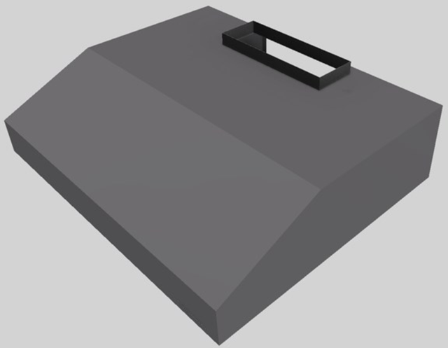 Vent-A-Hood® K Series 24" Gunsmoke Under Cabinet Range Hood-4
