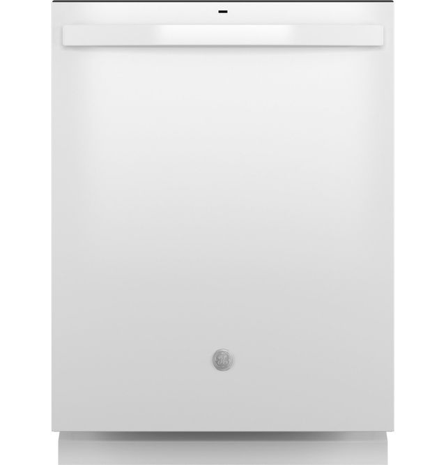 GE® 24" White Built-In Dishwasher with Sanitize Cycle-0