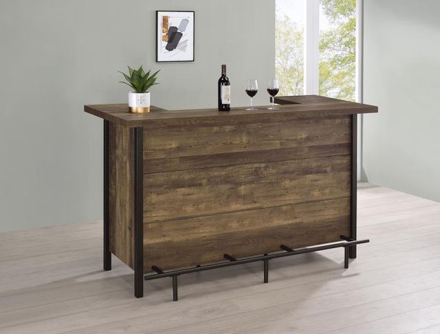 Coaster® Bellemore Rustic Oak Bar Unit-3
