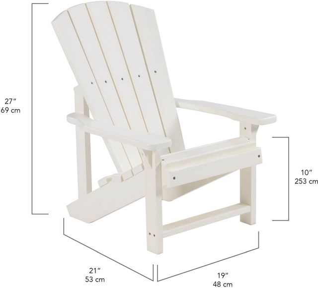 C.R. Plastic Generation Line Turquoise Kids Adirondack-2