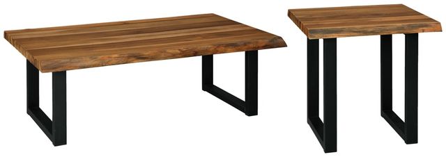 Signature Design by Ashley® Brosward 2-Piece Two-Tone Living Room Table Set-0