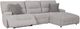 Signature Design by Ashley® Acklen Place 3-Piece Pewter Right-Arm Facing Power Reclining Sectional and Chaise-1