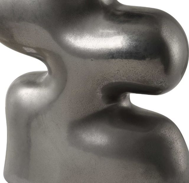 Uttermost® Free Flowing 2-Piece Nickel Vase Set-4