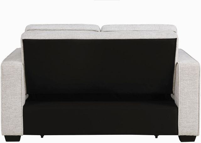 Coaster® Doral Upholstered Beige Sleeper Sofa Bed-2