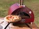 Alfa Moderno Antique Red Pizza Oven -3