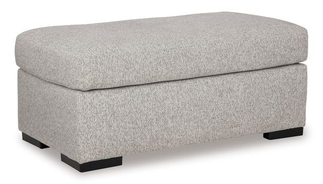 Benchcraft® Evansley Pewter Ottoman-0