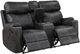 ACME Furniture Hirah Dark Gray Manual Reclining Console Loveseat-1