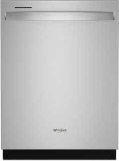Whirlpool® 24" Fingerprint Resistant Stainless Steel Built In Dishwasher