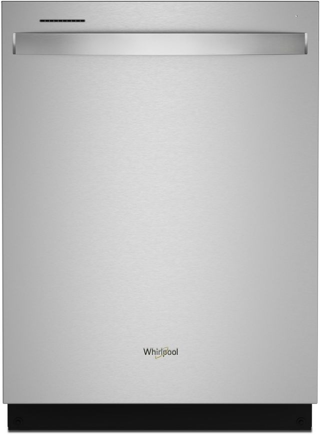 Whirlpool® 24" Fingerprint Resistant Stainless Steel Built In Dishwasher