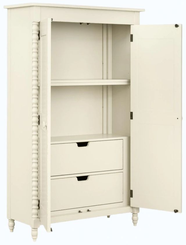Legacy Classic Lake House Sailcloth Jenny Lind Armoire-1