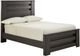 Signature Design by Ashley® Brinxton 4-Piece Charcoal Full Panel Bed Set-1