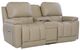 La-Z-Boy® Greyson Ice Leather Power Reclining Loveseat with Console, Headrest and Lumbar-0