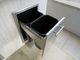 XO 20" Stainless Steel Outdoor Trash Roll Out Drawer-4