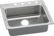 Elkay Lustertone® Classic Lustrous Satin 25" x 22" x 5" MR2-Hole Single Bowl Drop-In ADA Sink with Quick-Clip-0