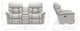La-Z-Boy® Mateo Walnut Power Wall Reclining Loveseat-5