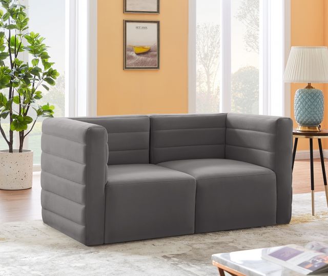 Meridian Furniture Quincy Gray Modular Sofa-2