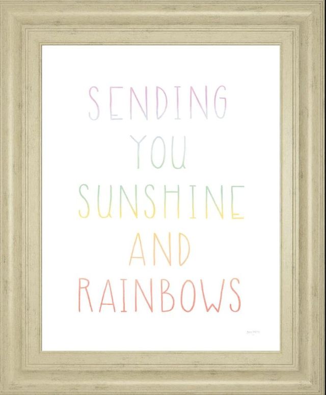Classy Art Lets Chase Rainbows VI by Jenaya Jackson Wall Art-0