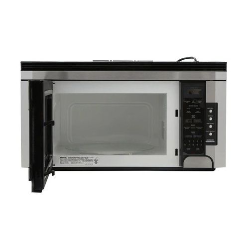 Sharp® Carousel® 1.5 Cu. Ft. Stainless Steel Over The Range Microwave Oven-1