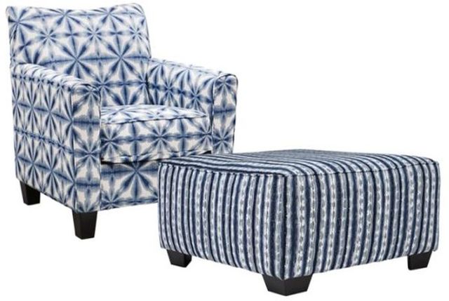 Benchcraft® Kiessel Nuvella 2-Piece Indigo Living Room Set-0