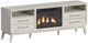 Elements International Westland Almond 71" Console with Fireplace-0