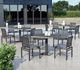 Homecrest™ Outdoor Living Customizable Allure Mesh Aluminum Outdoor Dining Stackable Chair-1