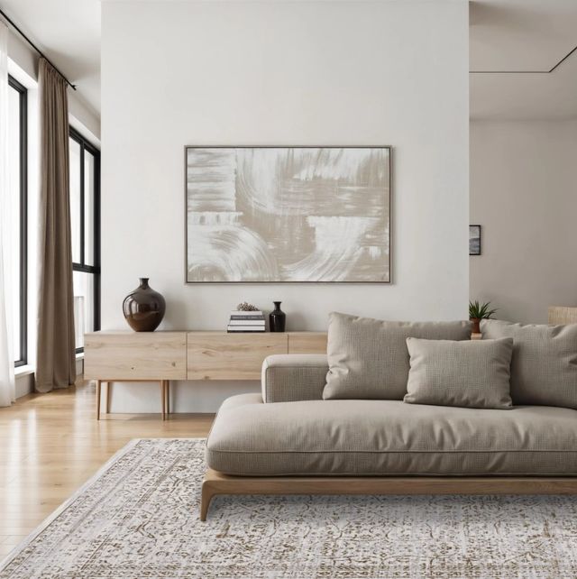 Renwil® Blake 1'x1' Style 4 Rug Sample-1