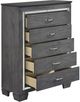 Homelegance® Allura Gray Chest-3