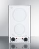 Summit® 12" Brushed Stainless Steel Frame Electric Cooktop-1