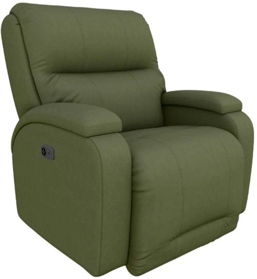 Best® Home Furnishings Customizable Maverly Leather Power Space Saver Recliner with Heat, Massage and Power Tilt Headrest-0