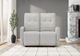 Monarch Specialties Inc. Light Grey 50" Small Upholstered Power 2-Seater Reclining Loveseat-1