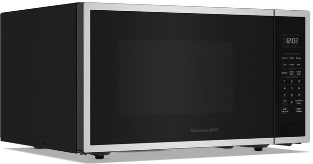 KitchenAid® 1.6 Cu. Ft. Stainless Steel Countertop Microwave with Auto Functions-1