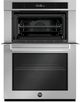 Bertazzoni Professional Series 30'' Stainless Steel Oven/Micro Combo Electric Wall Oven with Steam Assist-1